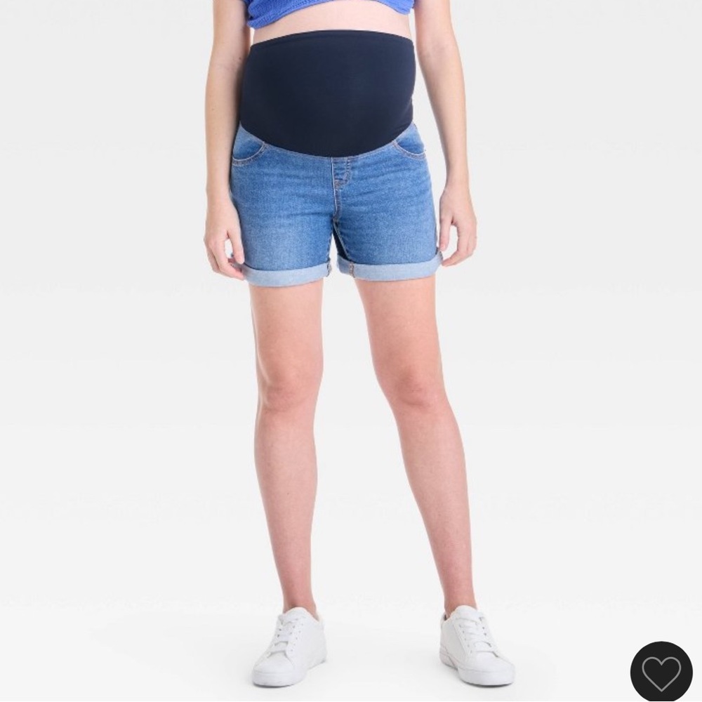Maternity Jean shorts